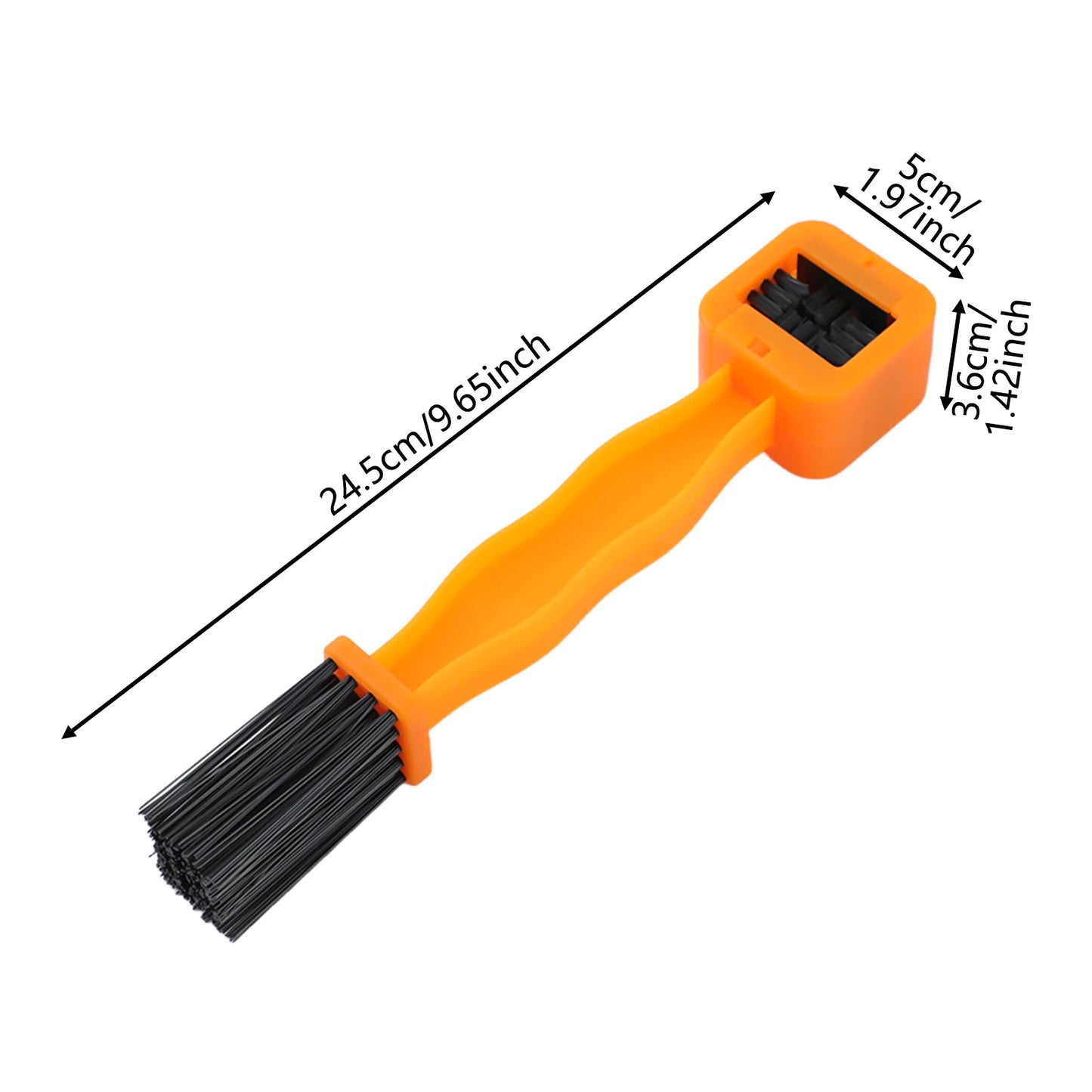 ABS Motorcycle Chain Brush Heavy-Duty Bicycle Cleaner Tool for Bike & Motorcycle Chains Peaceful Pleasures Health and Wellness