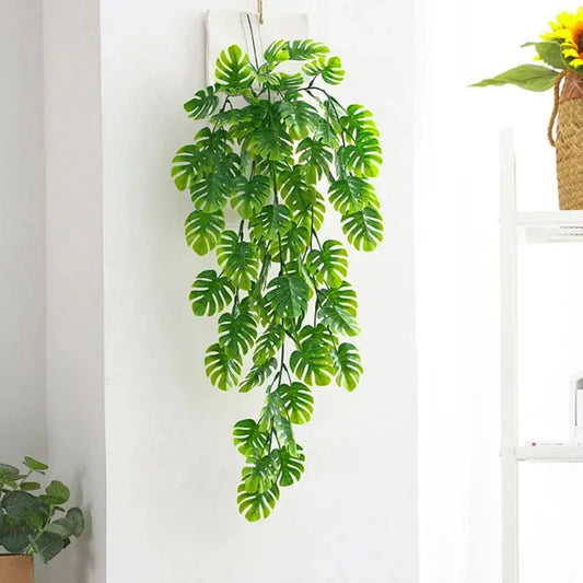 Artificial Turtle Leaf Vine UV-Proof | Wedding & Home Decor Artificial Vine Decor Peaceful Pleasures Health and Wellness