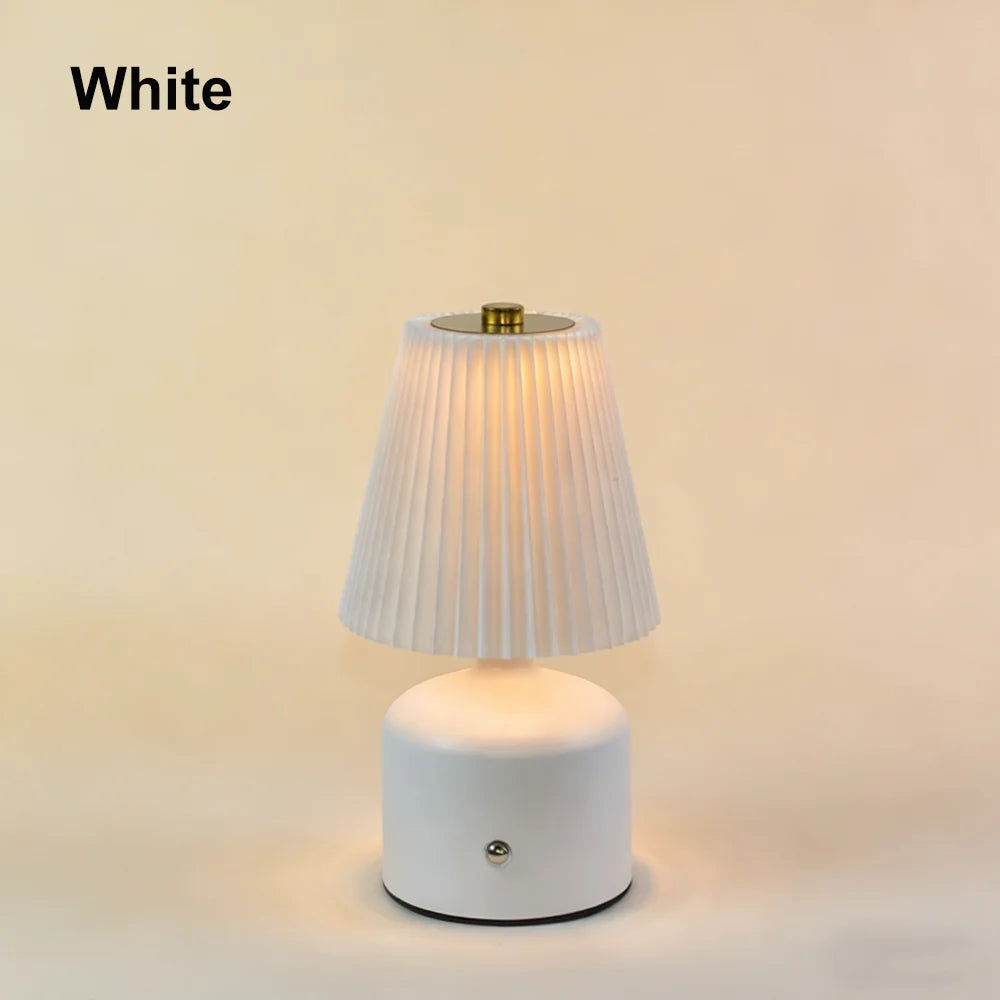 hot Bedside light Bedroom Fabric Nightlight Home Atmosphere LED Night Light Brightness Adjustable Decoration Peaceful Pleasures Health and Wellness White-1
