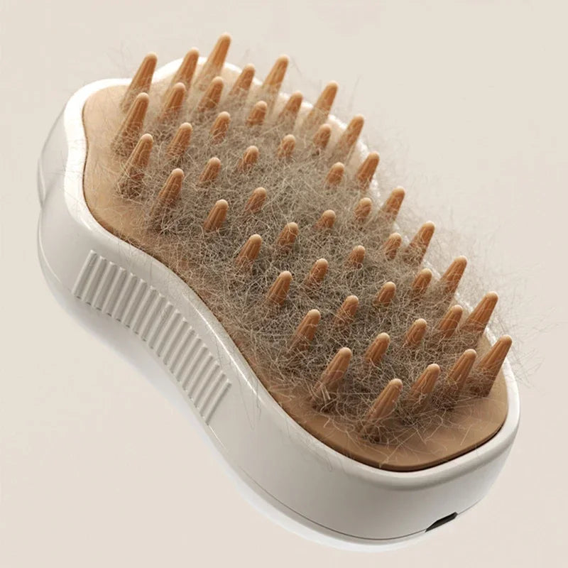 3-in-1 Pet Grooming Comb with Spray for Cats & Dogs