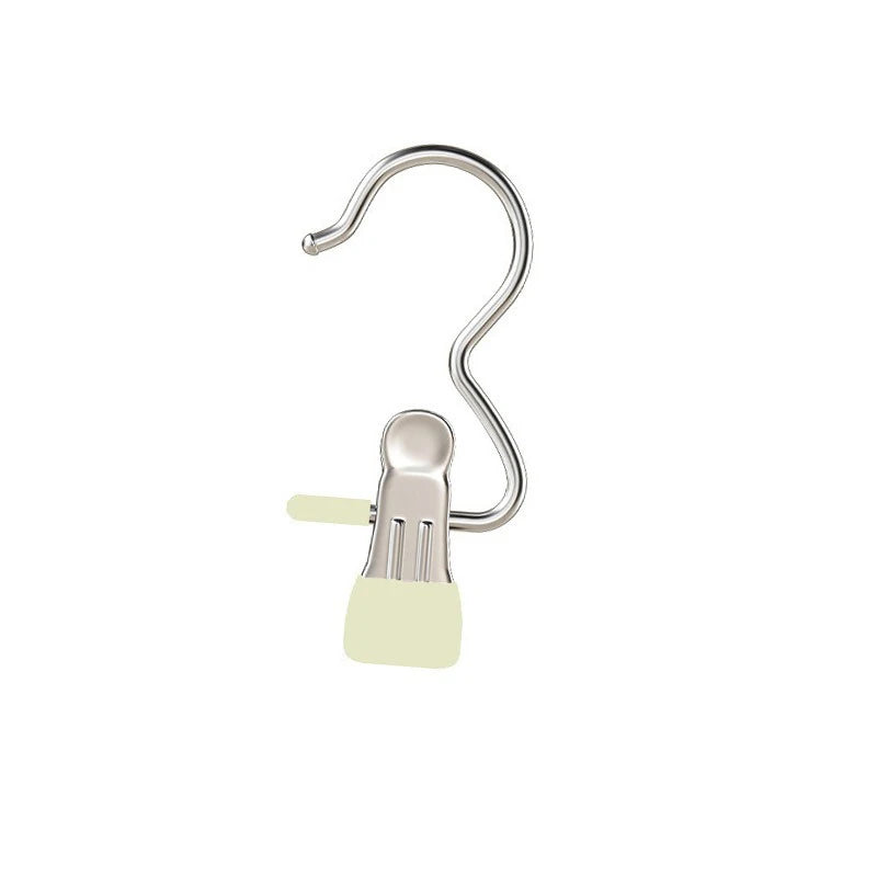 Stainless Steel Clip Hangers for Socks & Underwear – 10pcs