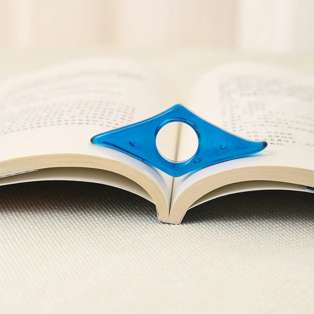 Thumbbook Support Acrylic Press Bookmark Book Reading Aid