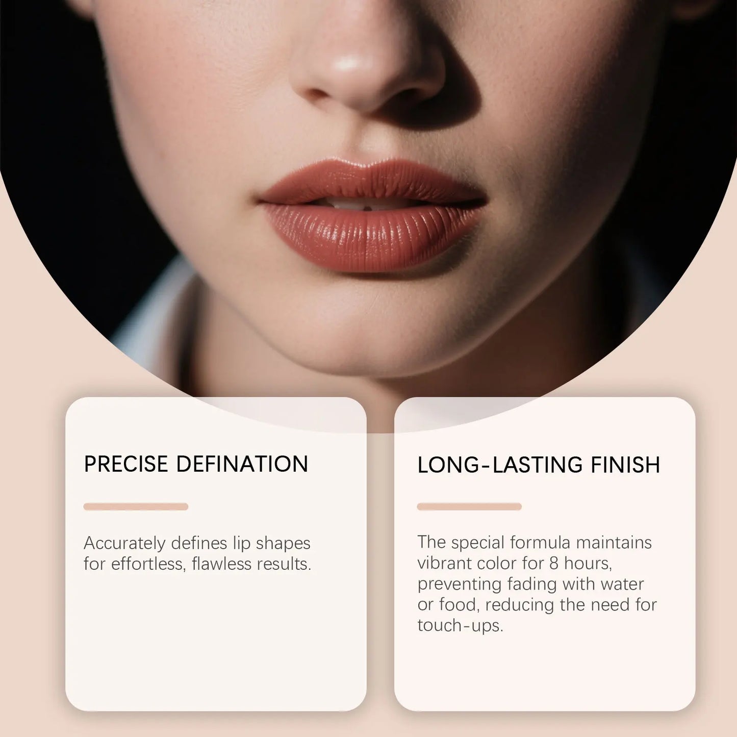 Waterproof Matte Lipstick | Multi-Color Fade-Resistant Holiday Lip