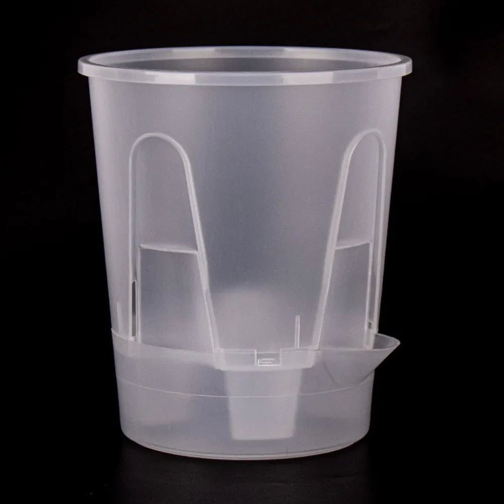 Self-Watering Plastic Flowerpot | Water Storage & Drain Holes