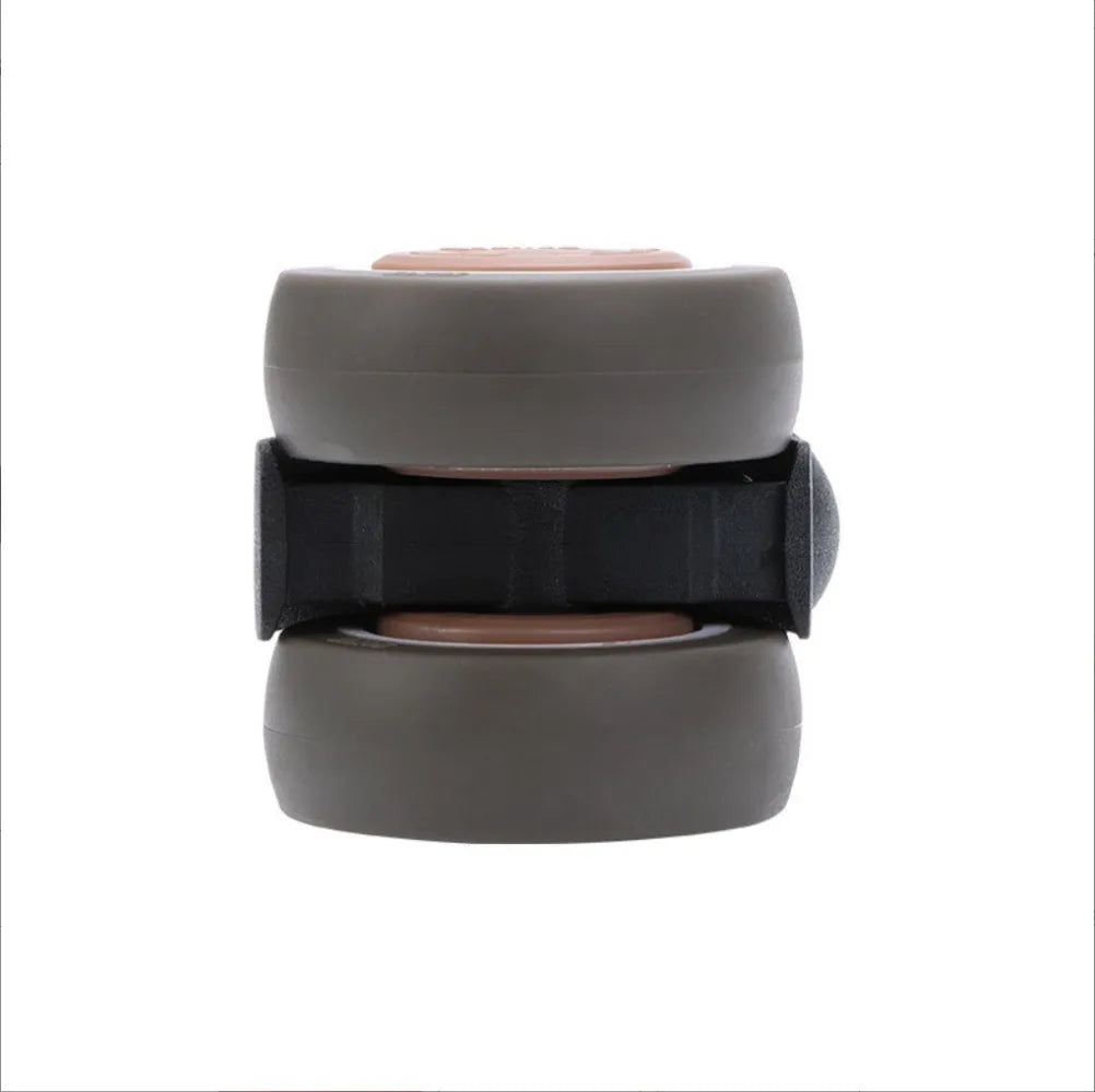 2" Silent Office Chair Caster Wheels – 360° Swivel Rubber Rollers