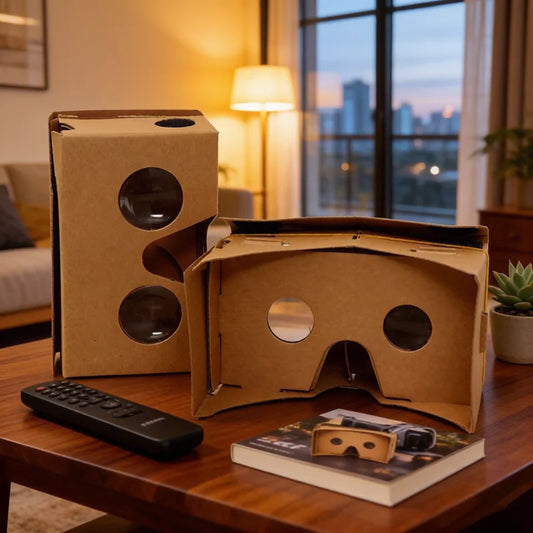 Google Cardboard VR 3D Glasses Headset for Android Phones VR Headset Viewer Peaceful Pleasures Health and Wellness
