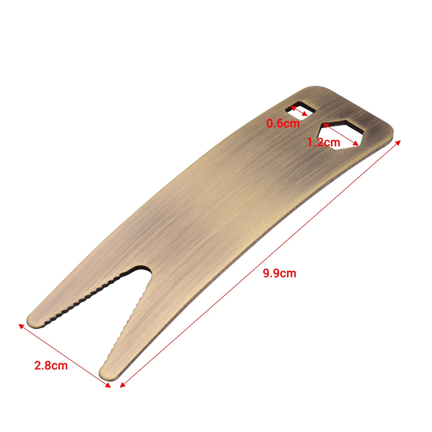 Guitar Bass Stainless Steel Multi-tool Spanner Wrench Knob Tuner