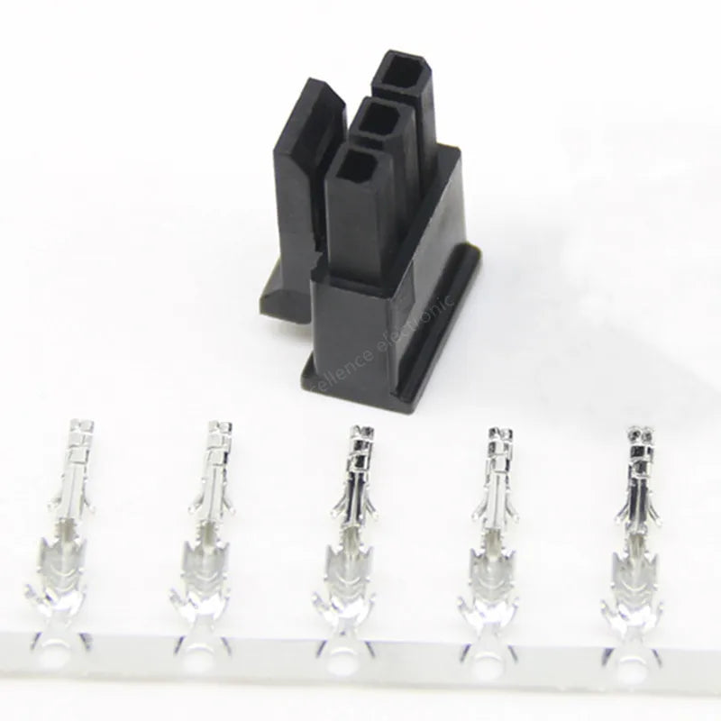 10sets MX 3.0mm Single Row Male Housing+Female Terminals 2/3/4/5/6 Pin 43645 Series Automotive Wiring Harness MX3.0 Connector Peaceful Pleasures Health and Wellness