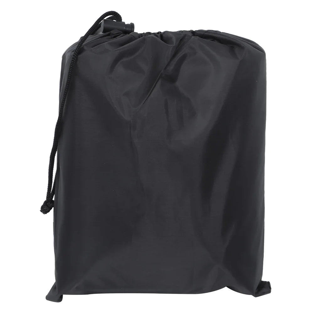 Waterproof Wearing-resistant Black Easy-to-use Cleaning Tool Leaf Bag Tear Resistant Leaves Collection Bag for Garden Lawn Home Peaceful Pleasures Health and Wellness Default Title
