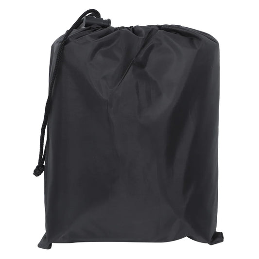Waterproof Wearing-resistant Black Easy-to-use Cleaning Tool Leaf Bag Tear Resistant Leaves Collection Bag for Garden Lawn Home Peaceful Pleasures Health and Wellness Default Title