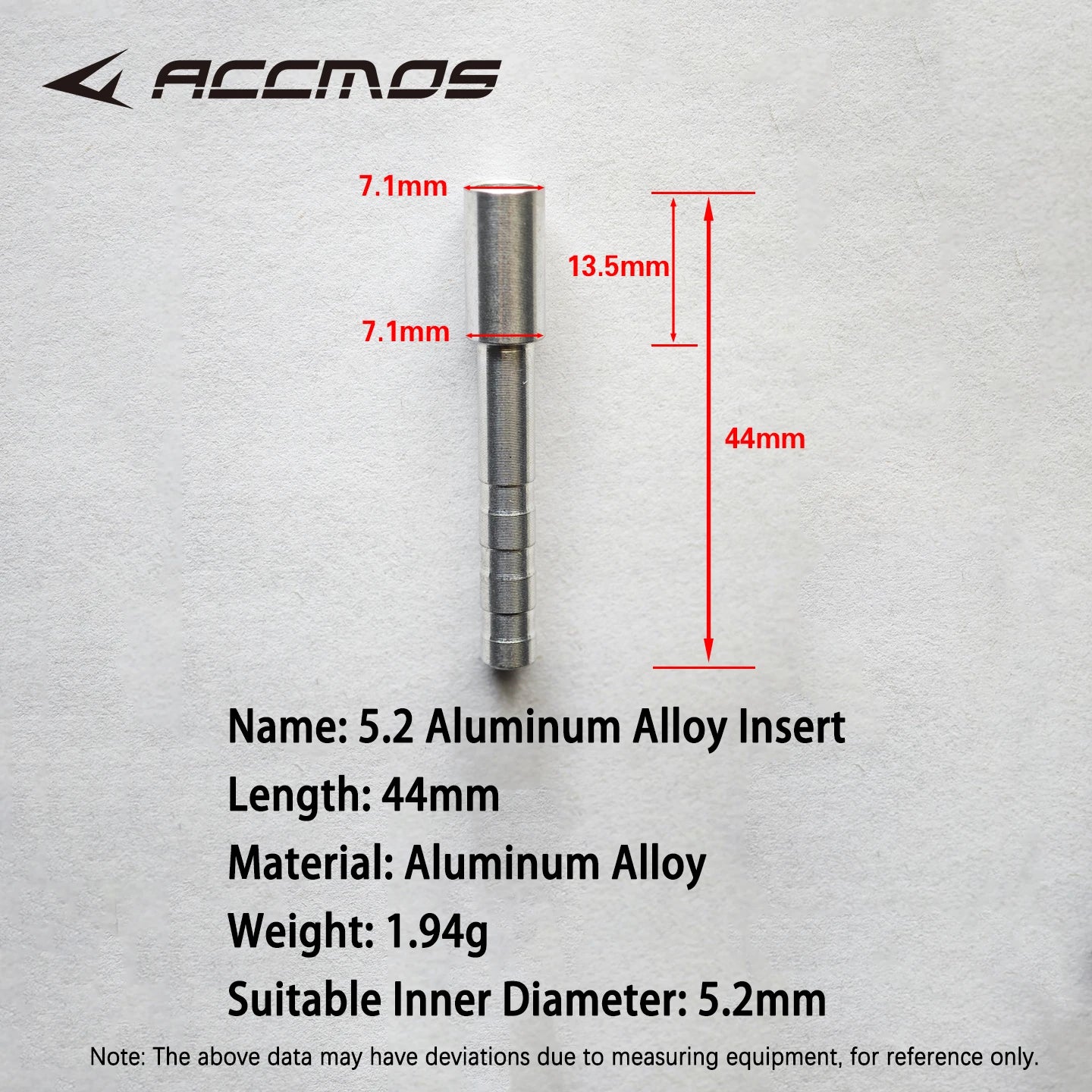 ID5 Accessories Arrow Head Point Tip Explosion-proof Nock Pin Inserts