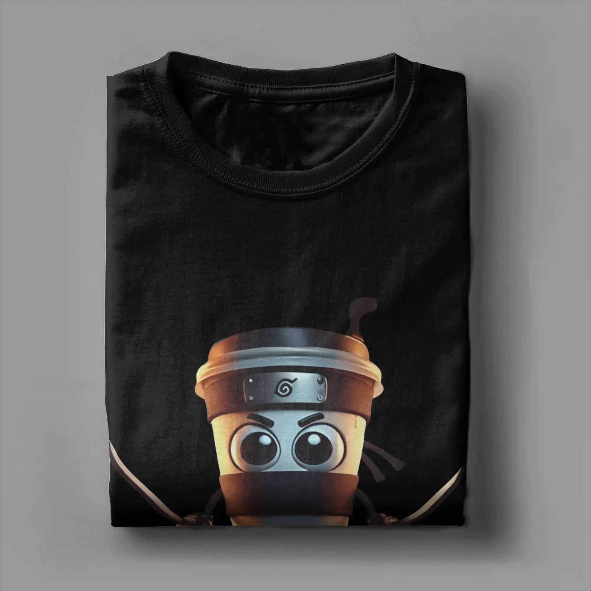 Cappuccino Assassino T Shirt Summer Italian Brainrot Meme 100 Cotton T-Shirts For Men Popular Casual Short Sleeve Y2K Funny Tee Peaceful Pleasures Health and Wellness