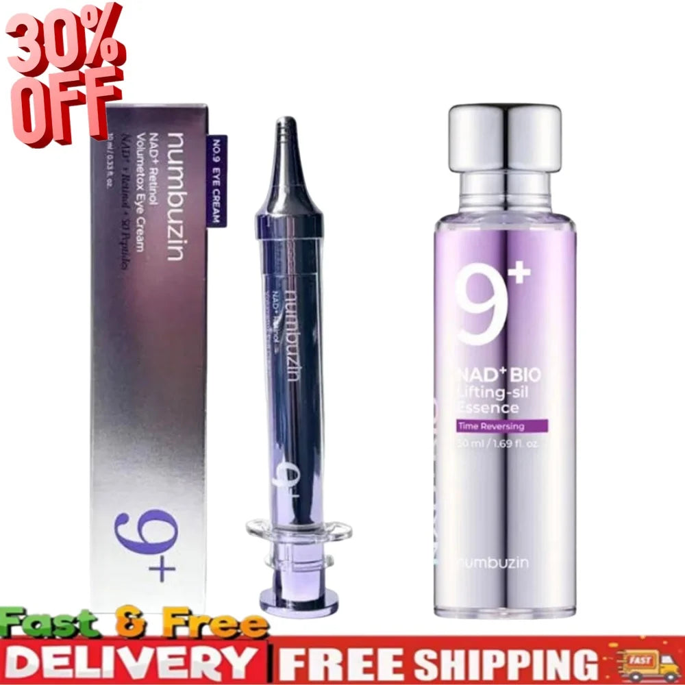 NAD+ Eye Cream Liquid Ultrasonic Essence Deep Nourishment Firm The Skin Effectively Reduce Fine Lines Dark Circles And Eye Bags Peaceful Pleasures Health and Wellness