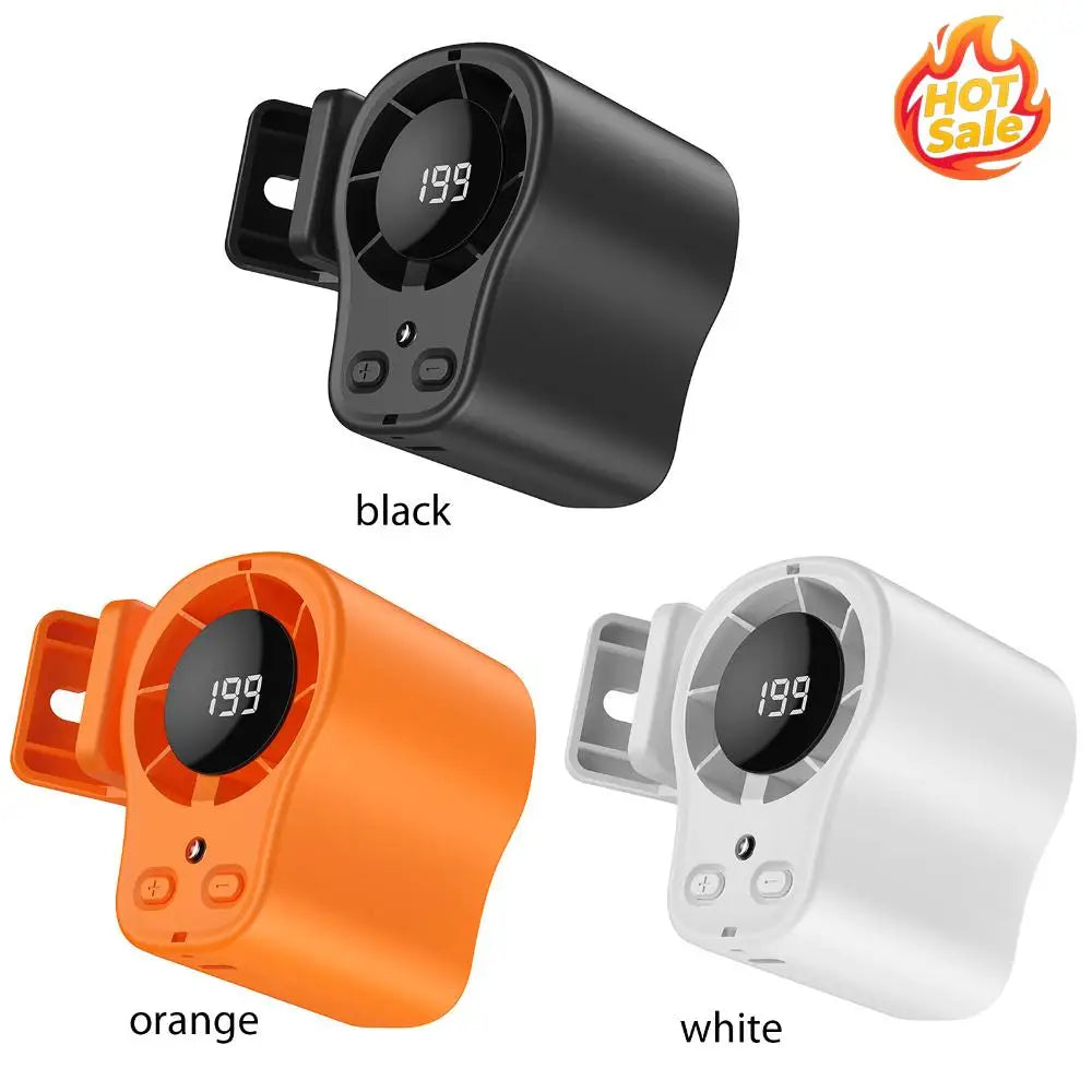 Clip-On Fan 199 Speeds 360° Rotate – USB-C Rechargeable