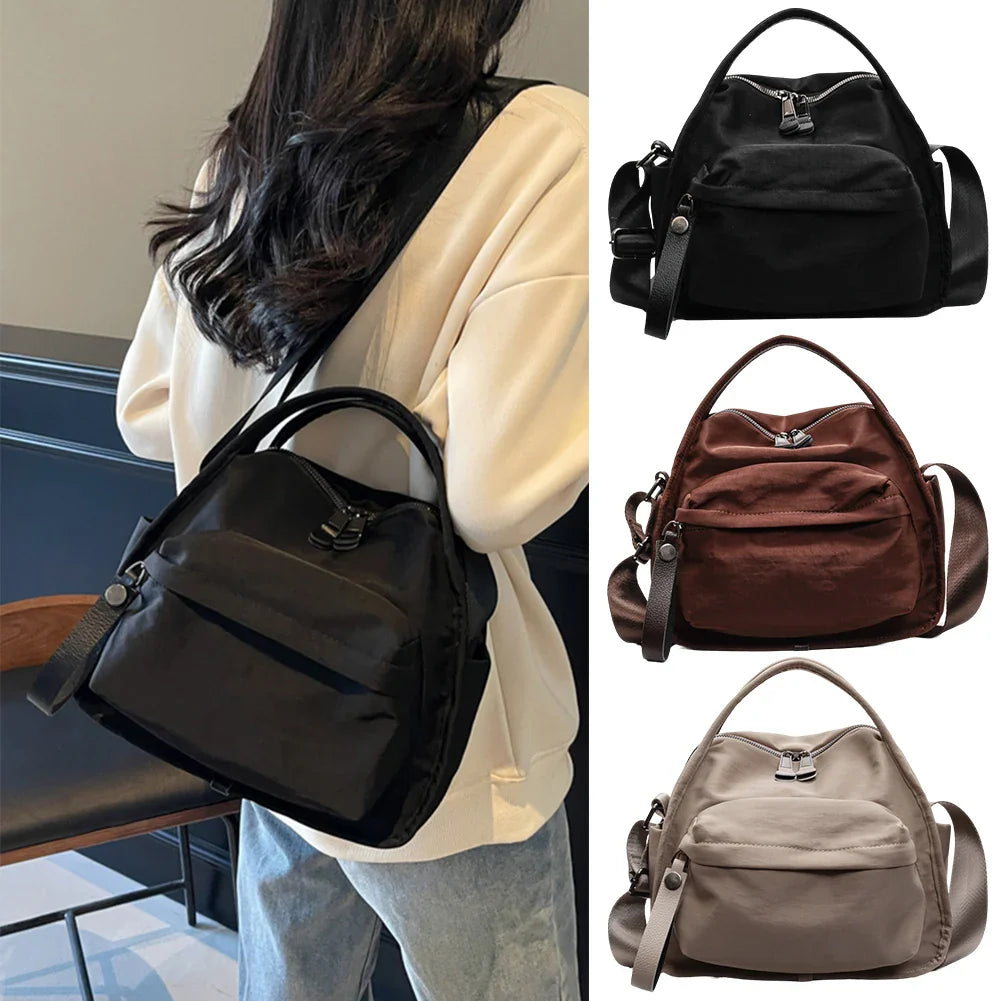 Women's Large Capacity Oxford Cloth Crossbody Shoulder Bag