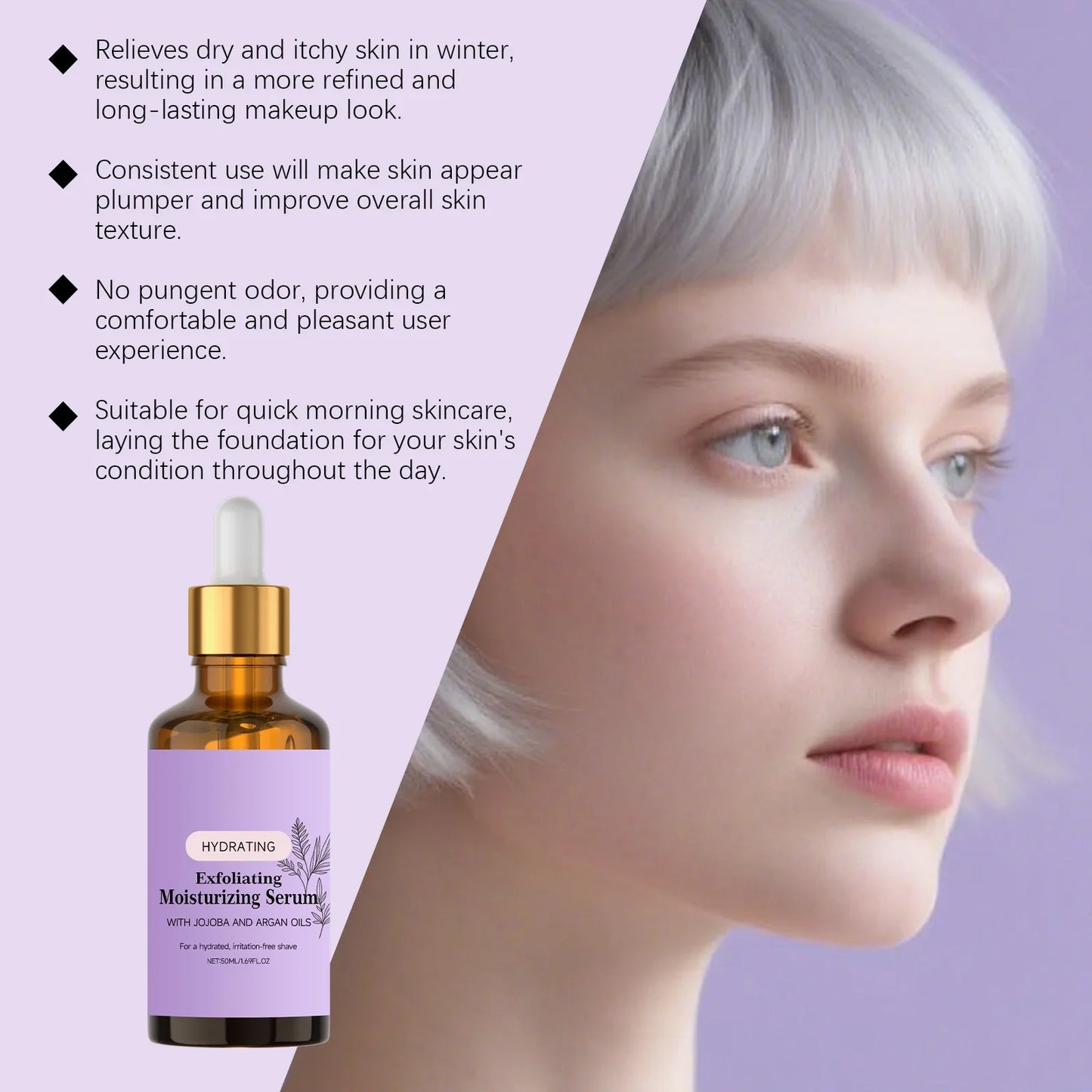Daily Moisturizing Face Serum – Lightweight & Nourishing