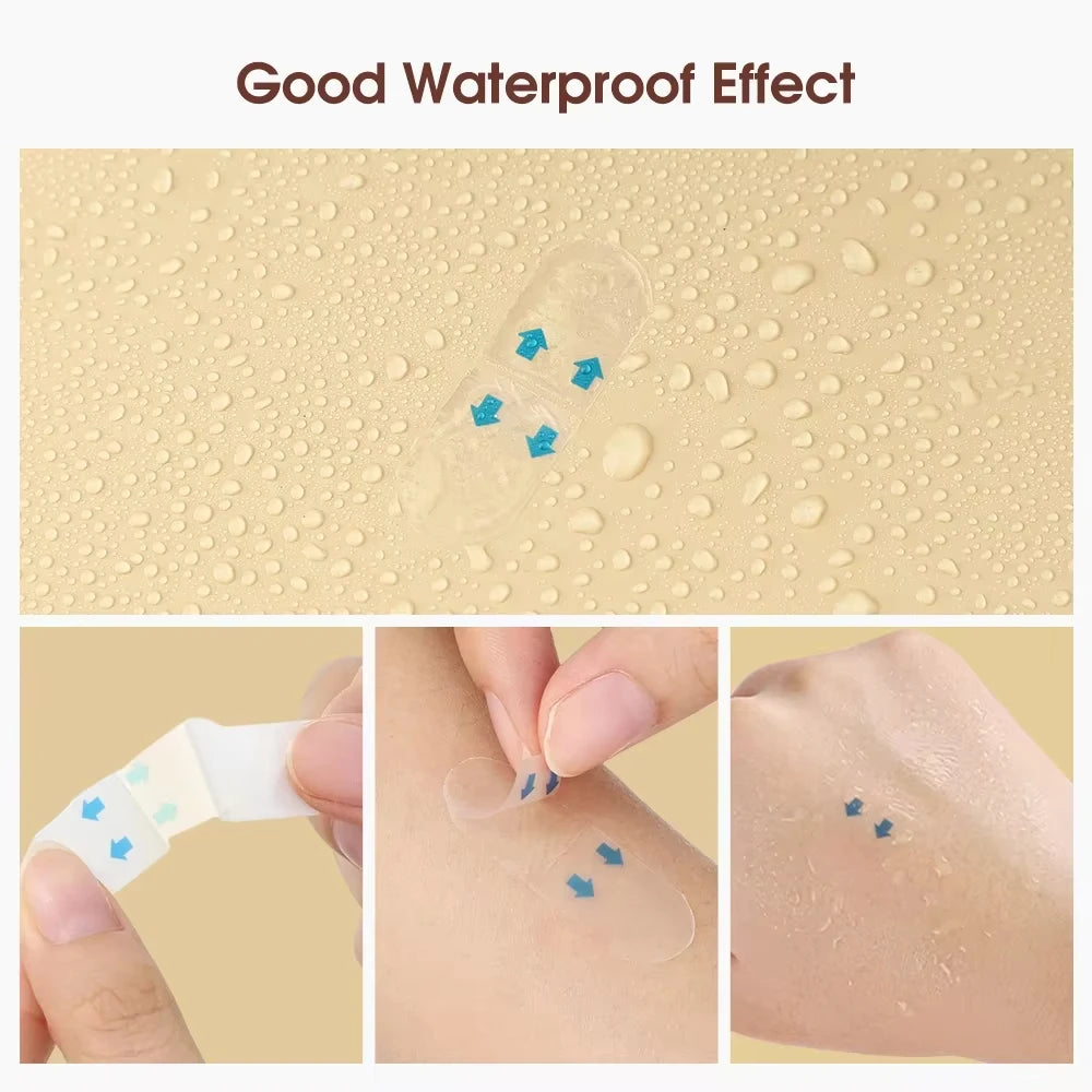 80pcs Invisible V Face Lifting Patches Facial Slimming Firming Stickers for Forehead, Neck & Chin Peaceful Pleasures Health and Wellness