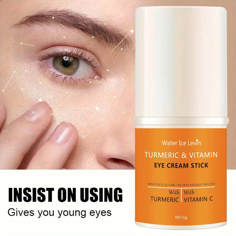 Turmeric Vitamin C Eye Cream Stick – Brighten & Nourish Eye Cream Stick Peaceful Pleasures Health and Wellness