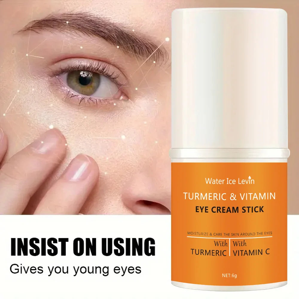 Turmeric Vitamin C Eye Cream Stick – Dark Circles & Fine Lines