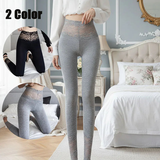 Women's High Rise Tummy Control Leggings – Gray Seamless
