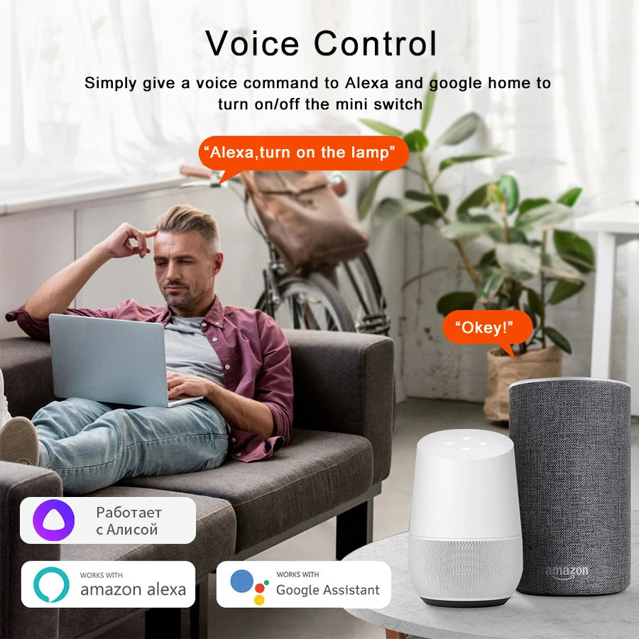 Tuya ZigBee WiFi Smart Switch Automation Module Relay Supports 2 Way Control Breaker Voice Control with Alexa Alice Google Home Peaceful Pleasures Health and Wellness