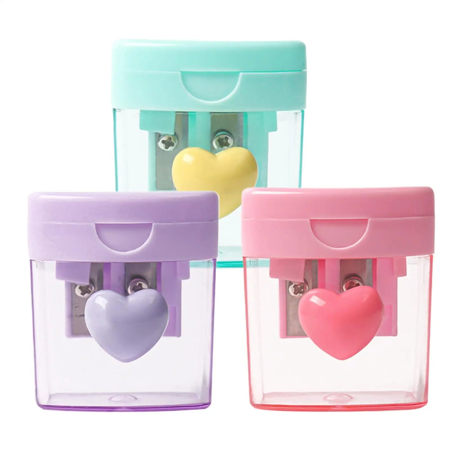 Double Hole Handheld Pencil Sharpener for Kids – Art & School