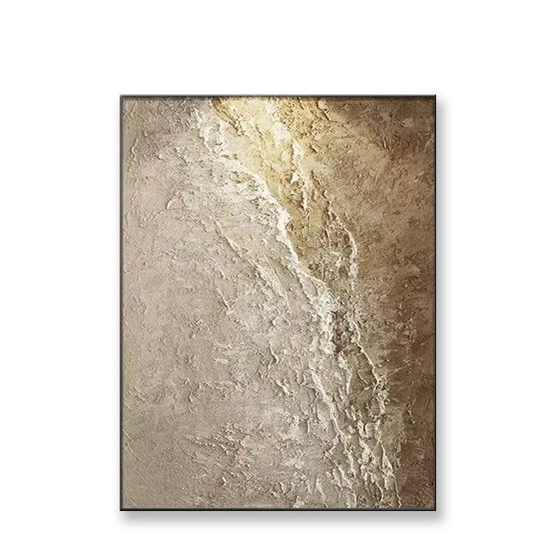 Modern Abstract Hand Drawn Texture Hanging Painting Frameless Canvas Oil Painting Wall Art poster For Living Room Bedroom Sofa Peaceful Pleasures Health and Wellness