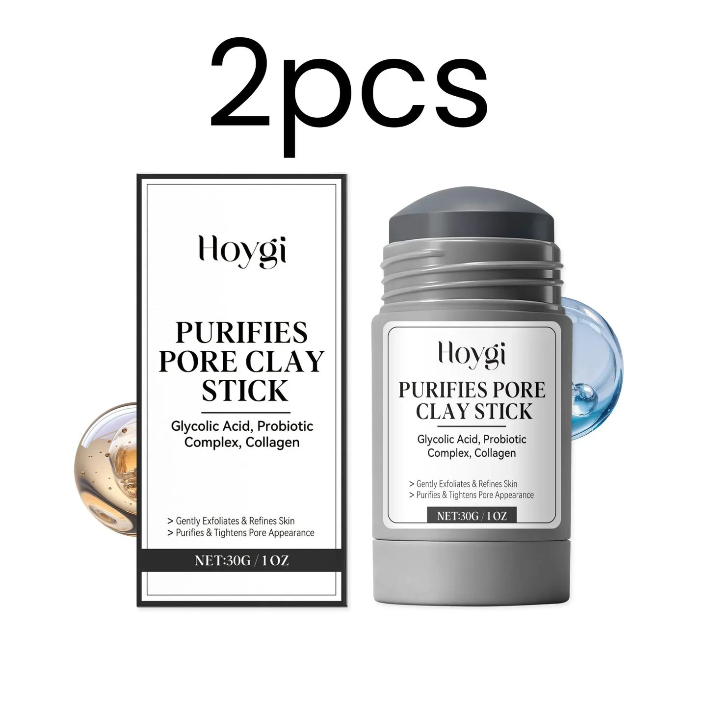 Hoygi Pore Clay Mask Stick – Deep Cleanse & Blackhead Removal