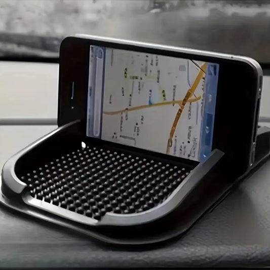 Silicone Car Phone Holder 360° Rotatable Anti-Slip Grip Dashboard Mount Hands-Free Navigation Waterproof For Smartphone Glasses Peaceful Pleasures Health and Wellness