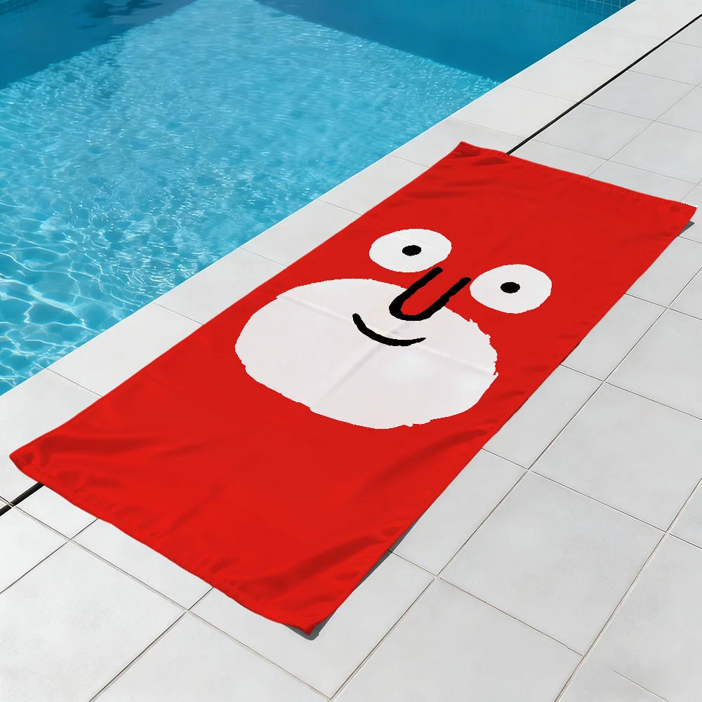 Aesthetic Art Quick-Dry Beach Towel | Pool, Travel & Gym