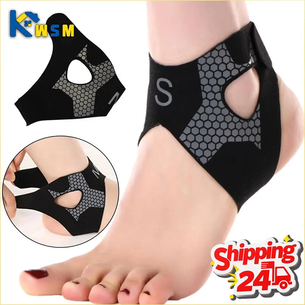 Lightweight Breathable Ankle Brace | Adjustable Strap S/M/L
