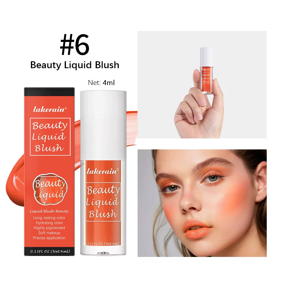 Waterproof Liquid Blush – Multi-Use Cheek & Lip Tint | 9 Shades