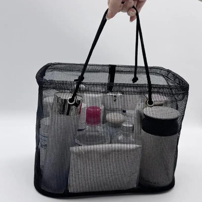 Large Transparent Travel Toiletry Bag & Makeup Organizer