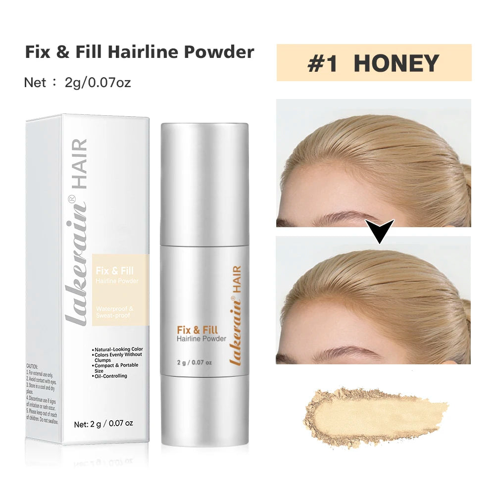 Waterproof Hairline & Root Concealer Pen – Instant Grey Coverage with Easy Blend Powder Stick for Normal Hair Peaceful Pleasures Health and Wellness 1blonde