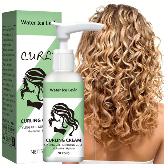 Curly Hair Cream – Keratin & Biotin Curl Enhancer for All Types Curl Enhancing Cream Peaceful Pleasures Health and Wellness Default Title