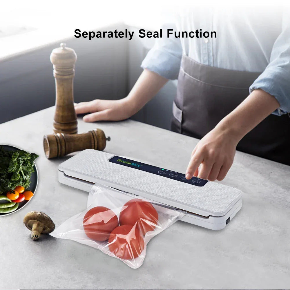 BioloMix W230 Automatic Vacuum Sealer | Wet & Dry Food Saver Peaceful Pleasures Health and Wellness