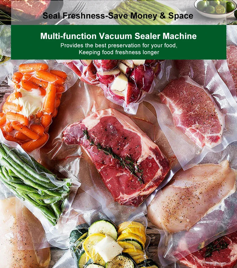 BioloMix W230 Automatic Vacuum Sealer | Wet & Dry Food Saver Peaceful Pleasures Health and Wellness