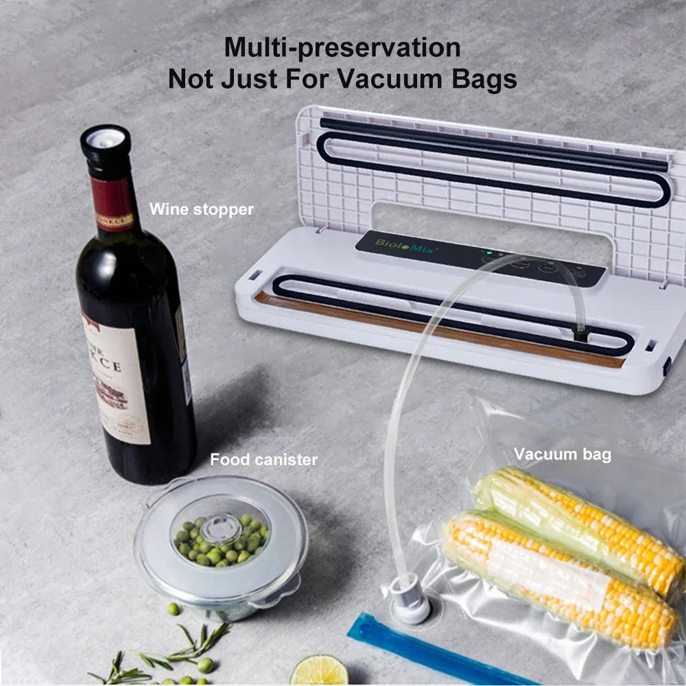 BioloMix W230 Automatic Vacuum Sealer | Wet & Dry Food Saver Peaceful Pleasures Health and Wellness