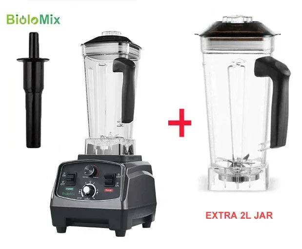 BioloMix 3HP 2200W Heavy Duty Blender | 2L BPA Free Jar