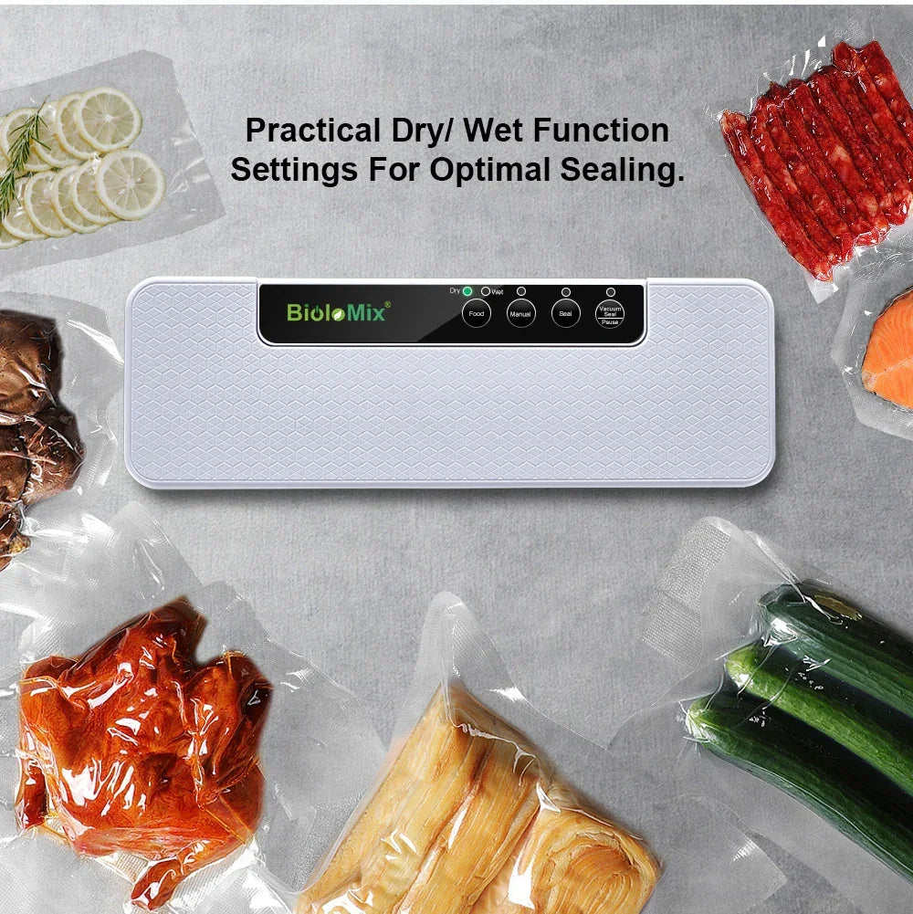 BioloMix W230 Automatic Vacuum Sealer | Wet & Dry Food Saver Peaceful Pleasures Health and Wellness