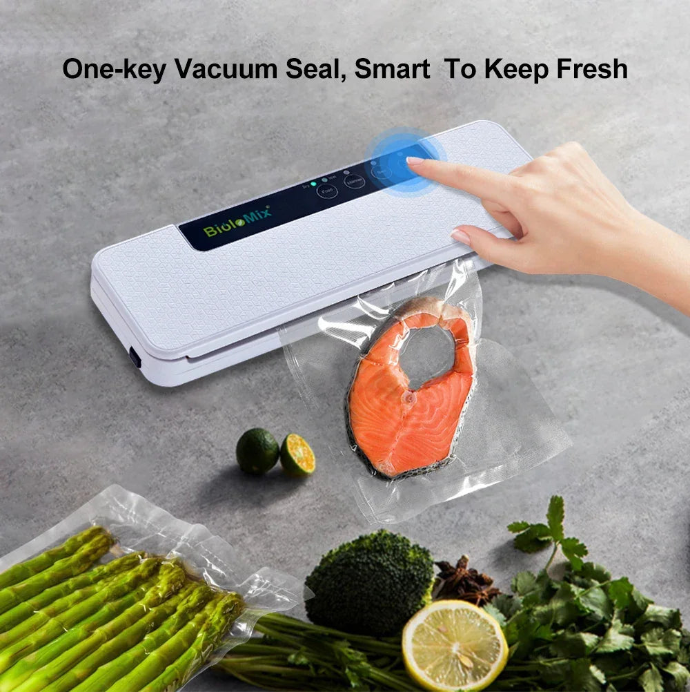BioloMix W230 Automatic Vacuum Sealer | Wet & Dry Food Saver Peaceful Pleasures Health and Wellness