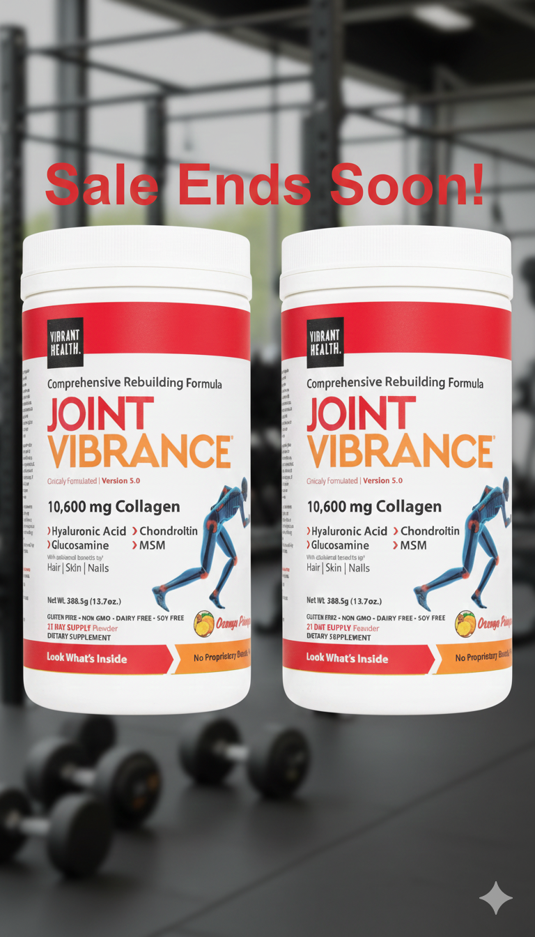 Vibrant Health Joint Vibrance | 2-Pack Offer! Cartilage & Joint Support