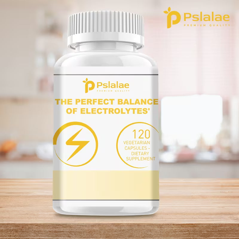 Electrolyte Balance Supplement with Vitamin D3, B6, Calcium, Magnesium & Zinc – 120ct Peaceful Pleasures