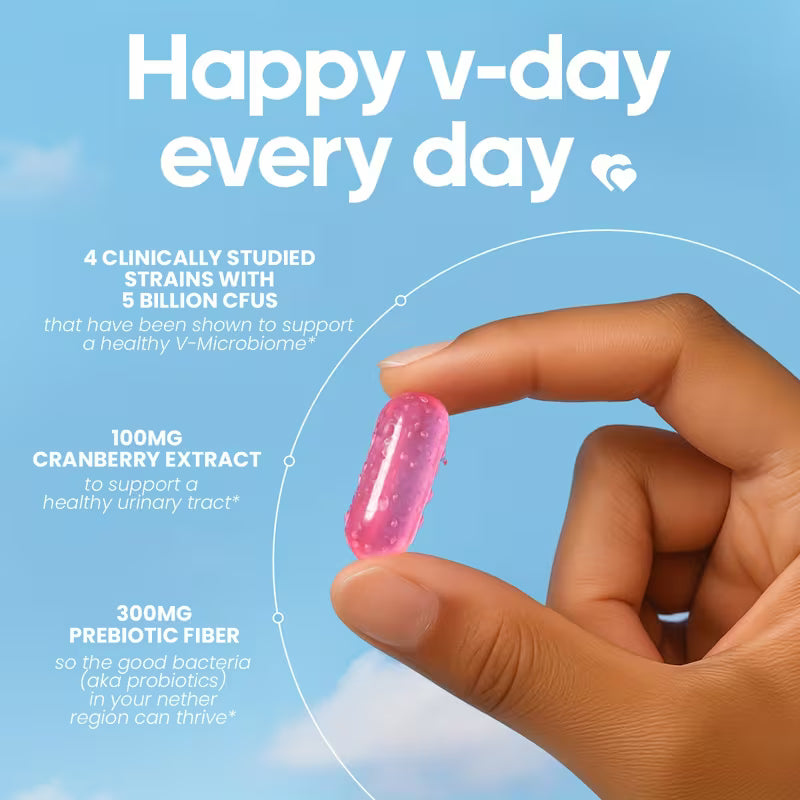 Nature Probiotics for Women's PH Health – 60 Capsules Peaceful Pleasures