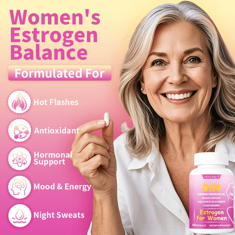 Menopause Relief Supplement – Natural Hormone Balance Formula Peaceful Pleasures