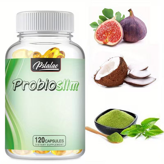 Probioslim – Probiotic + Green Tea Supplement, 120 Capsules Peaceful Pleasures