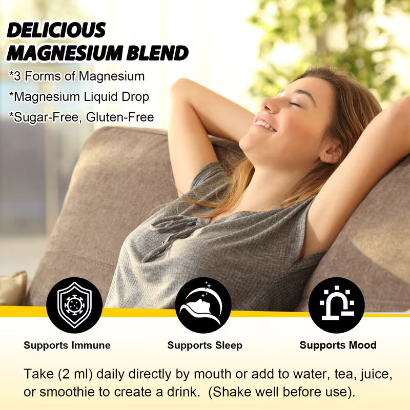 11-in-1 Magnesium Complex with Calcium, D3 & CoQ10 Peaceful Pleasures
