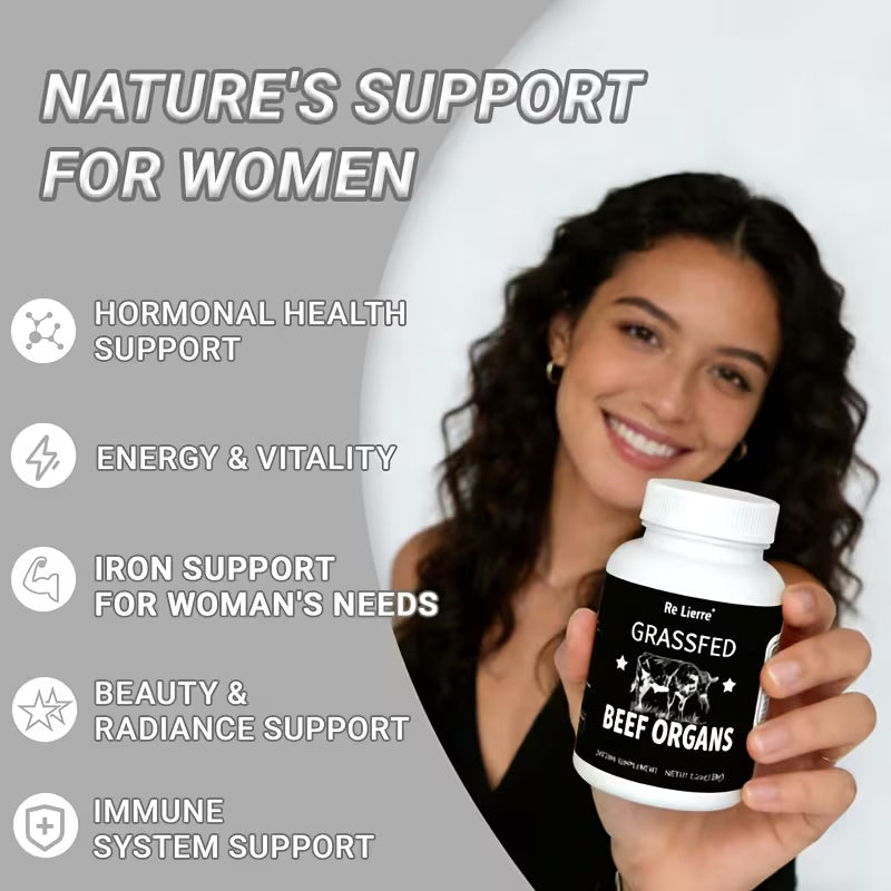 Grass Fed Beef Organ Supplement for Body Wellness