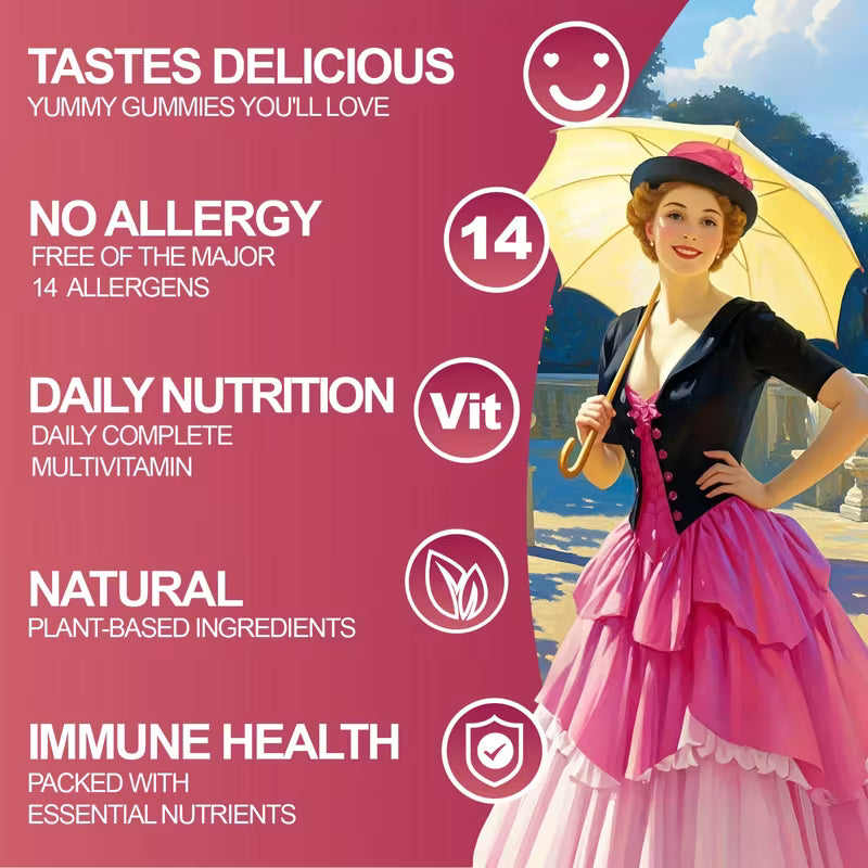 Woman Hormone & Energy Gummies | DIM, Ashwagandha & Chasteberry Peaceful Pleasures
