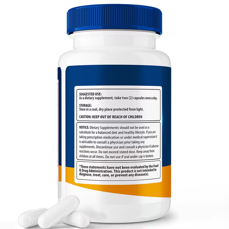 NeuroSalt Advanced Natural Dietary Supplement Capsules Peaceful Pleasures